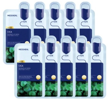 Gezichtsmasker Mediheal Dermaplus Cica Mask 10 st