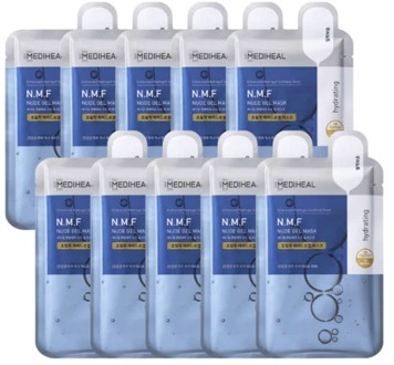 Gezichtsmasker Mediheal N.M.F Nude Gel Mask 10 st