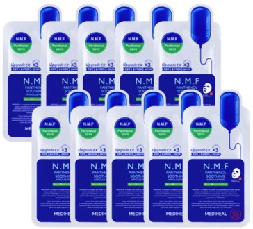 Gezichtsmasker Mediheal NMF Pantenol Soothing Ampoule Mask 10 st