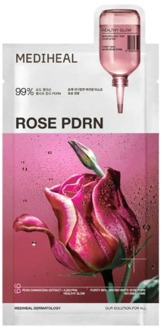 Gezichtsmasker Mediheal Rose PDRN Essential Mask Healthy Glow 1 st