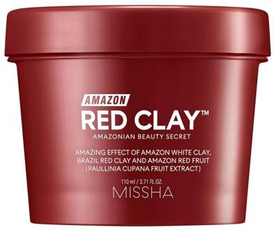 Gezichtsmasker Missha Amazon Red Clay Pore Mask 110 ml