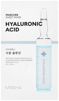 Gezichtsmasker Missha Mascure Hydra Solution Sheet Mask Hyaluronic Acid 28 ml