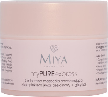 Gezichtsmasker MIYA Cosmetics myPUREexpress 5-minute Cleansing Mask 50 g