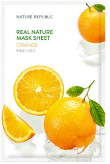 Gezichtsmasker Nature Republic Real Nature Orange Mask Sheet 1 st