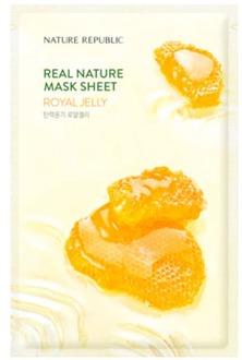Gezichtsmasker Nature Republic Real Nature Royal Jelly Mask Sheet 1 st