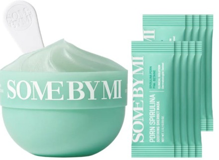 Gezichtsmasker Some By Mi PDRN Spirulina Soothing Sherbet Mask 10 pcs + 1 pcs + 1 ml