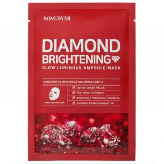 Gezichtsmasker Some By Mi Red Diamond Brightening Glow Lumious Ampoule Mask 1 st