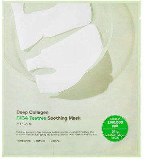 Gezichtsmasker Sungboon Editor Deep Collagen Cica Teatree Soothing Mask 1 st