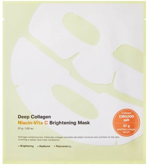 Gezichtsmasker Sungboon Editor Deep Collagen Niacin Vita C Brightening Mask 1 st