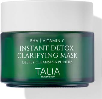 Gezichtsmasker Talia Heaven's Dew Instant Detox Clarifying Mask BHA and Vitamin C 100 ml