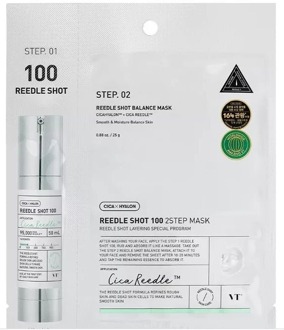 Gezichtsmasker VT Cosmetics Mild Reedle Shot 100 2-Step Mask 26,5 g
