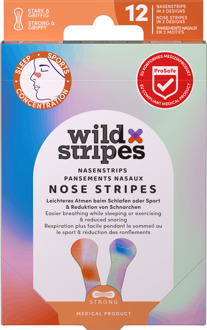 Gezichtsmasker Wild Stripes Nose Patches Sunrise 12 st