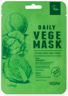 Gezichtsmasker Yadah Daily Vege Mask - Cabbage 1 st