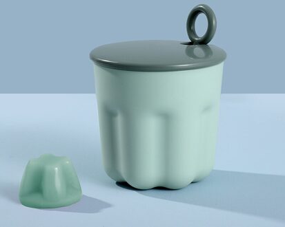 Gezichtsreiniger Foamer Draagbare Jelly Foamer Foam Bubble Cup Schuim Gezicht Wassen Artefact Douche Bad Shampoo Schuim Bubble Beluchters groen