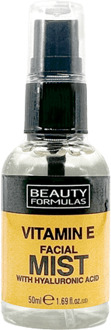 Gezichtsspray Beauty Formulas Vitamin E & Hyaluronic Acid Facial Mist 50 ml
