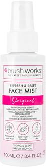 Gezichtsspray brushworks Refresh & Reset Face Mist 100 ml
