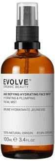Gezichtsspray Evolve Organic Beauty Age Defying Hydrating Face Mist 100 ml