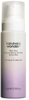 Gezichtsspray Haruharu Wonder Black Rice Probiotics Barrier 2% NAD+ Serum Mist 80 ml