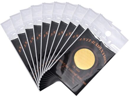 Gezondheid Hoge Negatieve Ionen 3000cc Anti Straling Ronde Gouden Sticker 10 Stuks
