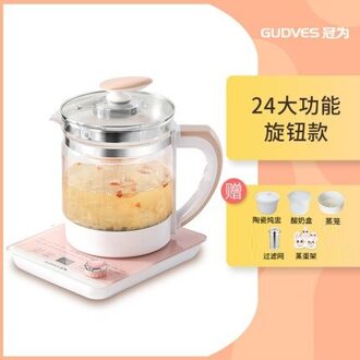 Gezondheid pot automatische verdikking glas elektrische kokend theepot mini multifunctionele bloem thee zwarte thee gekookt thee heet ketel