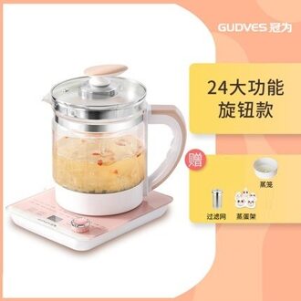 Gezondheid pot automatische verdikking glas elektrische kokend theepot mini multifunctionele bloem thee zwarte thee gekookt thee heet ketel