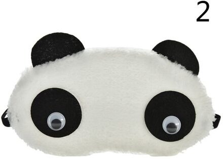 Gezondheidszorg Gereedschap Leuke Gezicht Wit Panda Oogmasker Slaapmasker Shading Slaap Katoen Goggles Eye Mask Eye Cover 3 Stijlen general 2