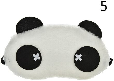 Gezondheidszorg Gereedschap Leuke Gezicht Wit Panda Oogmasker Slaapmasker Shading Slaap Katoen Goggles Eye Mask Eye Cover 3 Stijlen X 5