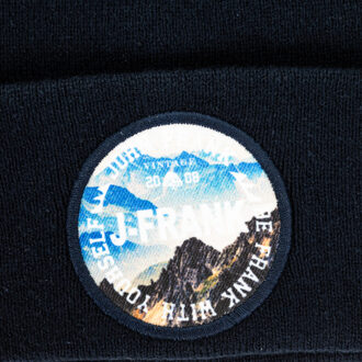 Gezoomde hoed JFBN18W01-NAVY heren - maat Blauw