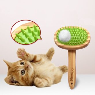 GGATC Siliconen Pet Hond Kat Grooming Kam Borstel voor Baden Reiniging Massage Plastic Borstel Kam voor Honden Katten