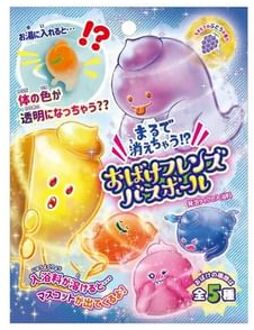 Ghost Friends Grape Bath Ball 65g - Random Style