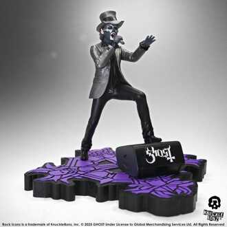 Ghost Rock Iconz Statue Papa V Perpetua Top Hat 22cm