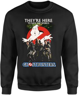 Ghostbusters Classic Poster Sweatshirt - Black - M Zwart