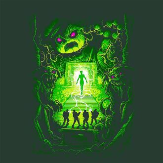 Ghostbusters Don't Cross The Streams Unisex T-Shirt - Green - S Groen