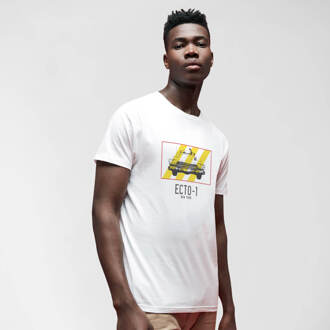 Ghostbusters Ecto-1 Men's T-Shirt - Wit - S