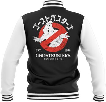 Ghostbusters EST. 1984 Varsity Jacket - Black/White - S