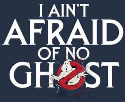 Ghostbusters I Ain't Afraid Of No Ghost Hoodie - Navy - M