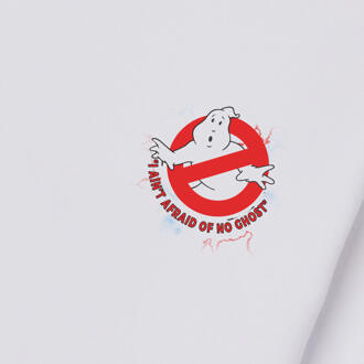 Ghostbusters I Ain't Afraid Of No Ghost Sweatshirt - White - S Wit
