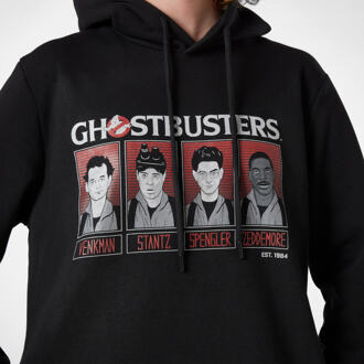 Ghostbusters Line-Up Hoodie - Zwart - XXL