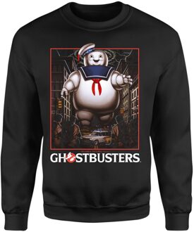 Ghostbusters Marshmallow Man Sweatshirt - Black - S - Zwart