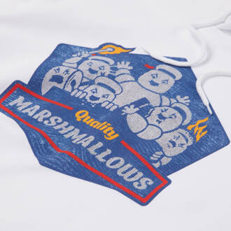 Ghostbusters Marshmallows Unisex Hoodie - White - XL Wit