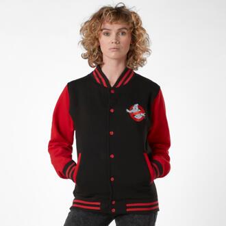 Ghostbusters Slime Varsity Jacket - Zwart/Rood - S - Zwart