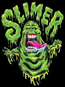 Ghostbusters Slimer Men's T-Shirt - Black - 3XL Zwart