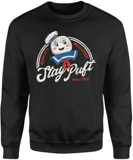 Ghostbusters Stay Puft Sweatshirt - Black - XL Zwart