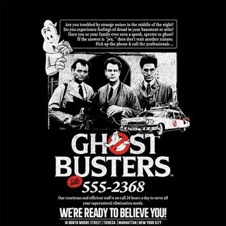 Ghostbusters Vintage Advert Unisex T-Shirt - Black - L Zwart