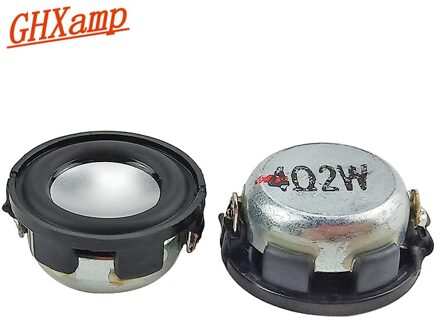 GHXAMP 1inch full range Speaker Kolom 4ohm 2w Bluetooth Speaker DIY Mini Tweeter MId Bass Magnetische Bodem Speaker 2PCS