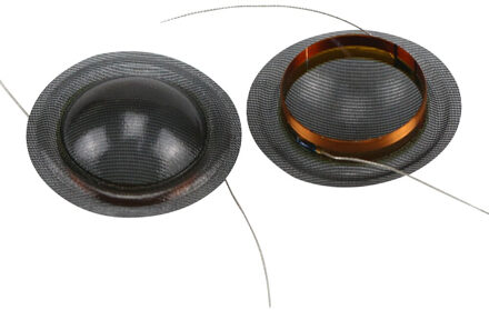 GHXAMP 20 Core 20.4 MM TREBLE Spreekspoel KSV 8OHM Speaker reparatie accessoires Tweeter Crystal Doorschijnende zijde Diafragma DIY 2 STKS