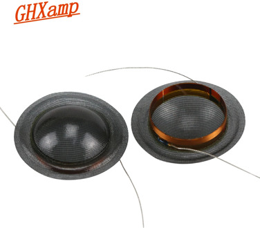 GHXAMP 20Core 20.4MM TREBLE Voice Coil KSV 8OHM Speaker repair accessories Tweeter Crystal Translucent silk Diaphragm DIY 2PCS