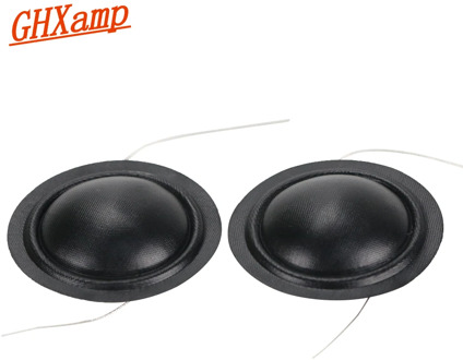 GHXAMP 25.4mm 25.5mm Tweeters Voice Coil 1 inch 6ohm 8ohm Silk Diaphragm Membrane KSV Treble Speaker Repair accessories DIY 2PCS