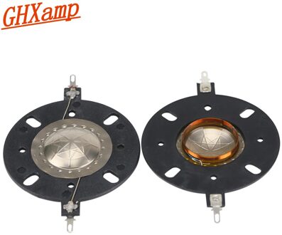 GHXAMP 25.4mm Titanium Diafragma treble ring spreekspoel 8OHM 25.5 Core 6OHM 8OHM Tweeter Speaker Reparaties 1 Pairs