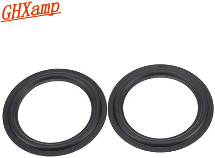 GHXAPM 2 STKS 5.25 INCH 118 MM Speaker Rubber Surround side reparatie onderdelen Luidspreker repairment vouwen edge DIY
